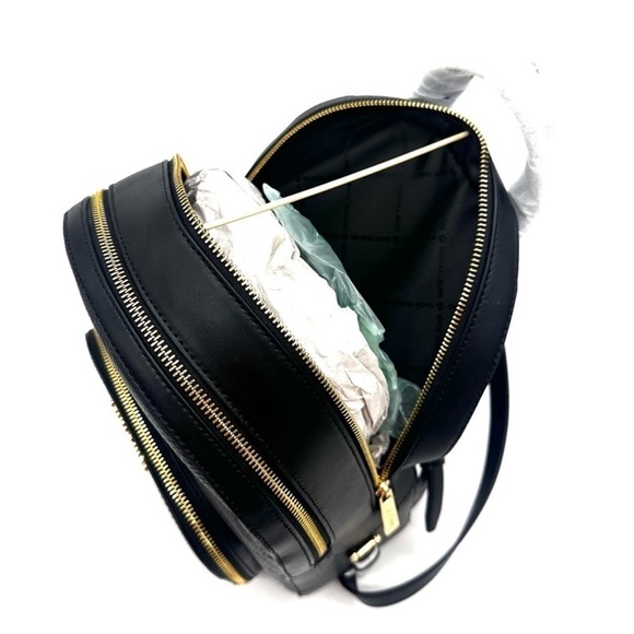 Michael Kors Medium Jaycee Backpack Black - Picture 11 of 13